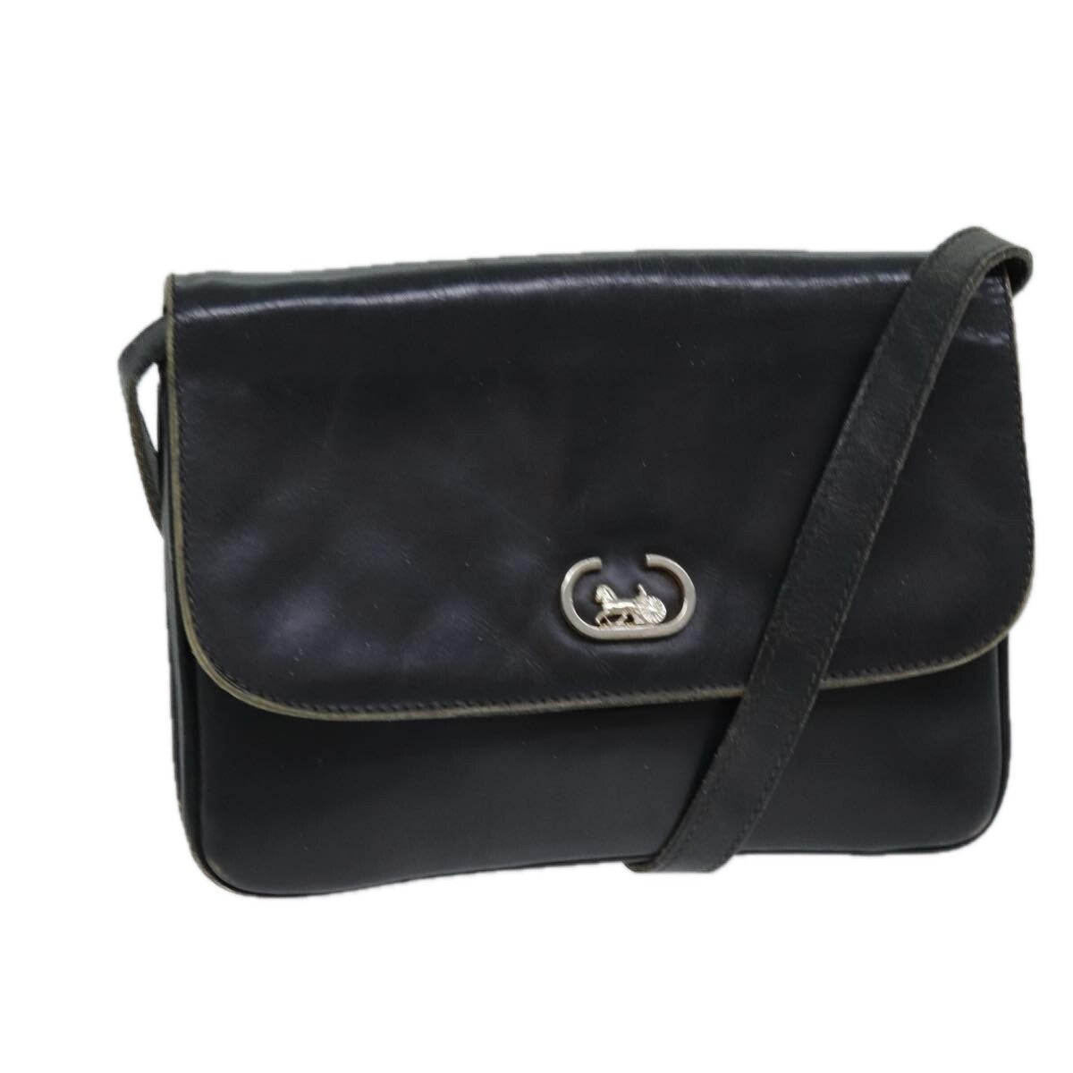Celine Shoulder Bag – Black Leather