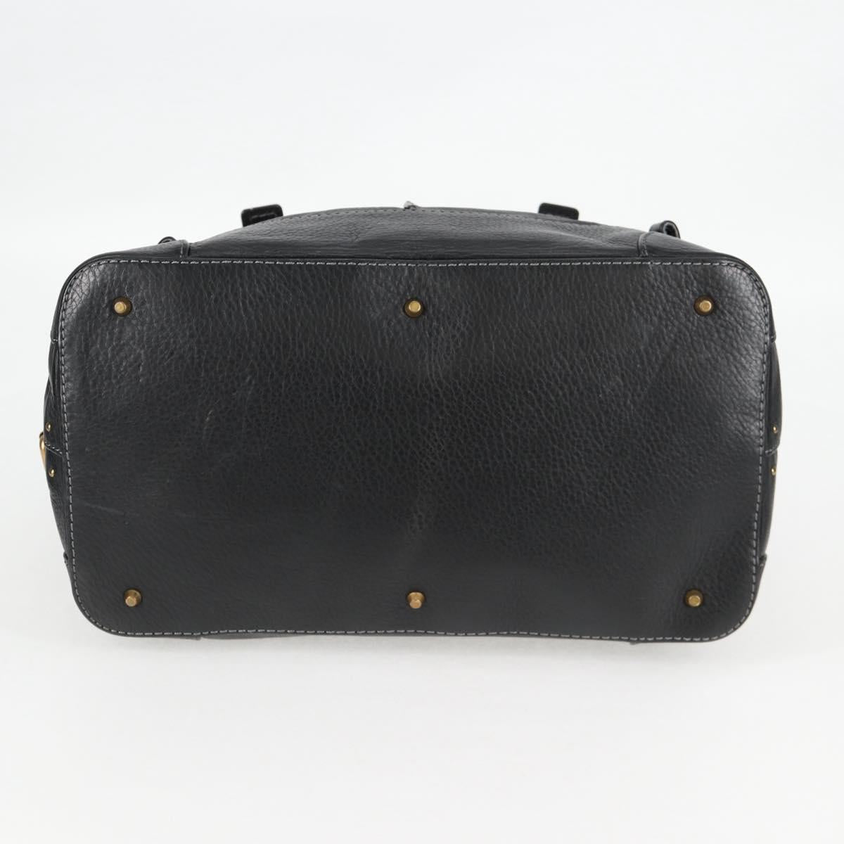 Chloe Paddington Bag - Black Leather