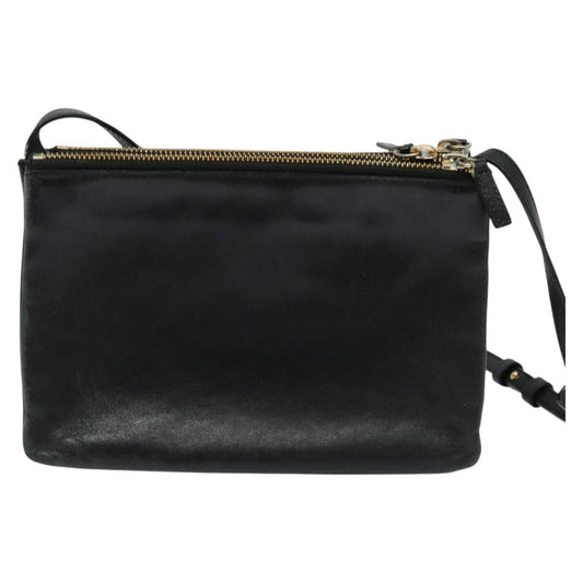 Celine Trio Shoulder Bag – Black Leather