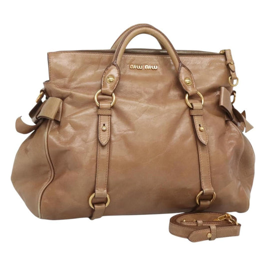 Miu Miu Bag – Beige Leather