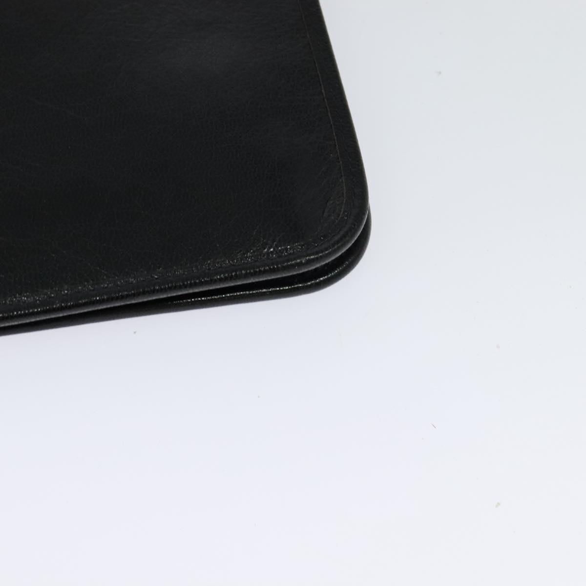 Dior Chain Shoulder Bag – Black Leather Gold