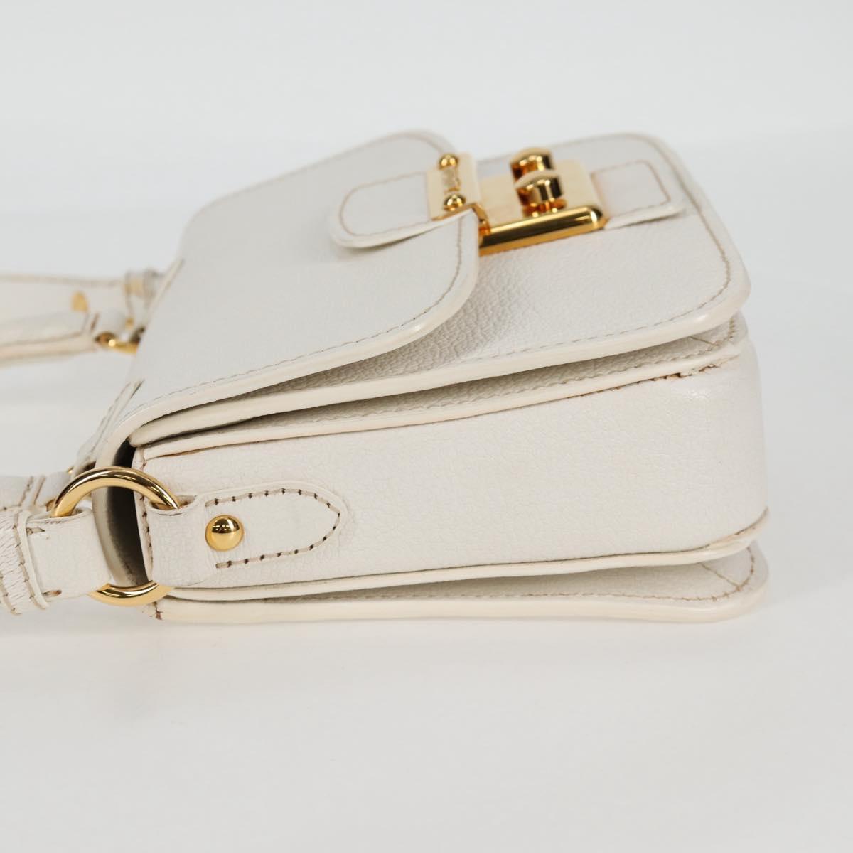 Miu Miu Bag – White Leather