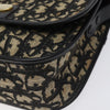 Dior Trotter Canvas Shoulder Bag – Black & Gold