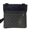Gucci GG Canvas Shoulder Bag – Black