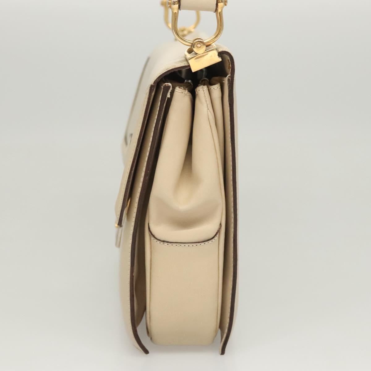 Celine Shoulder Bag – Beige Leather