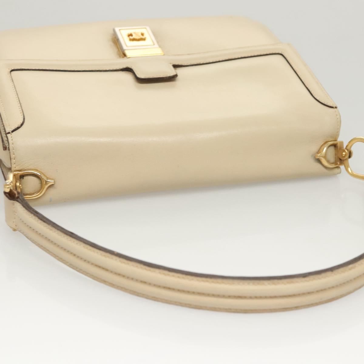 Celine Shoulder Bag – Beige Leather