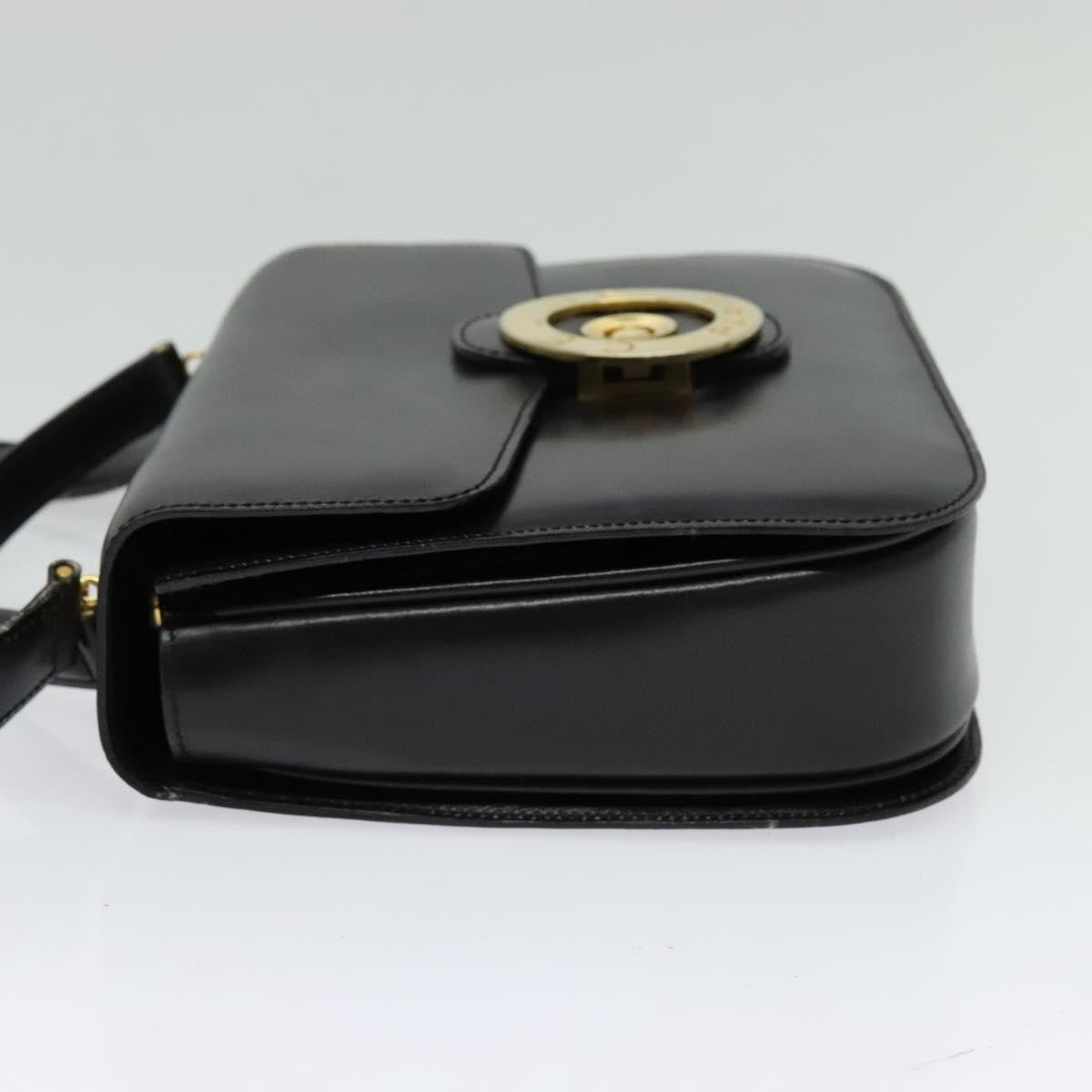 Celine Bag – Black Leather Gold