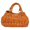 Miu Miu Matelasse Bag – Orange Leather
