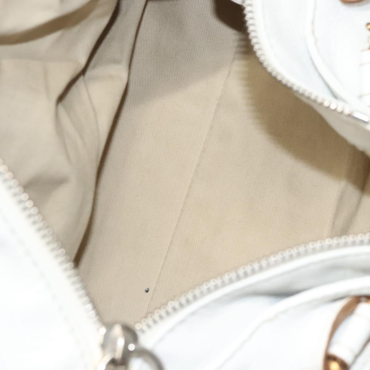 Chloe Paddington Bag - White Leather