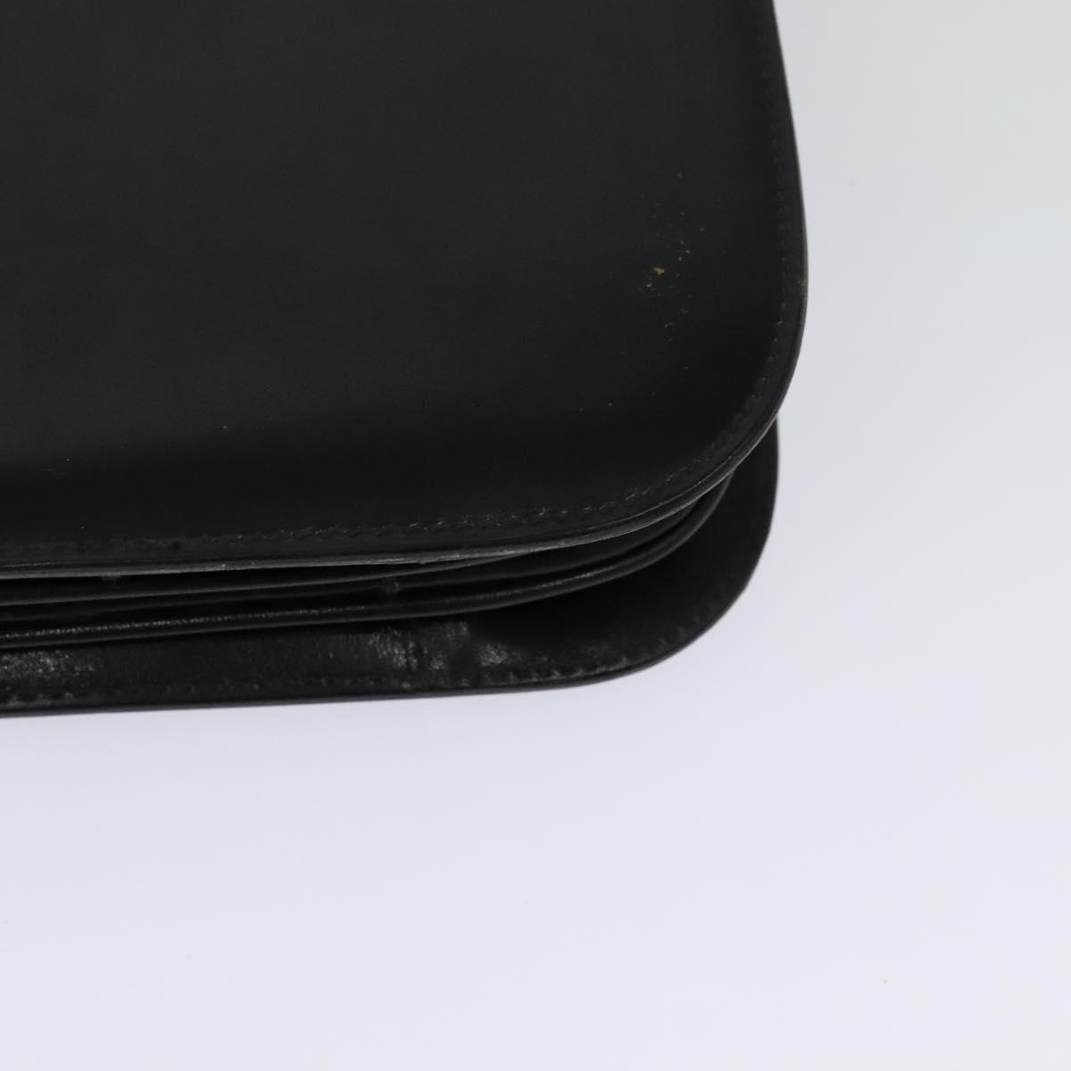 Celine Shoulder Bag – Black Leather Gold