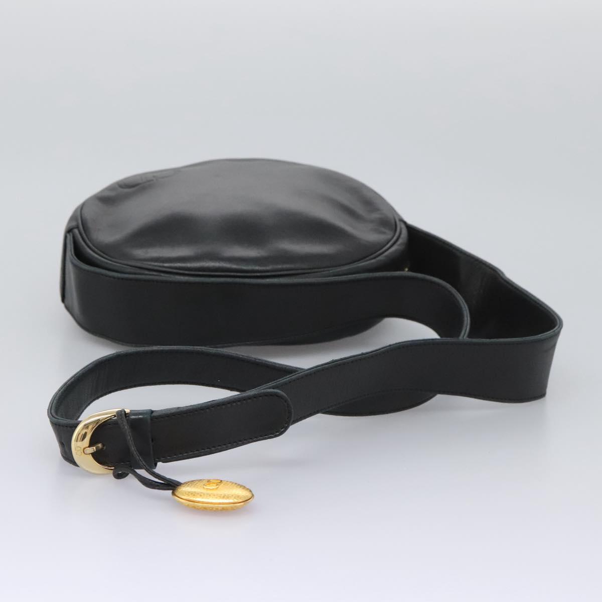 Christian Dior Shoulder Bag – Black Leather