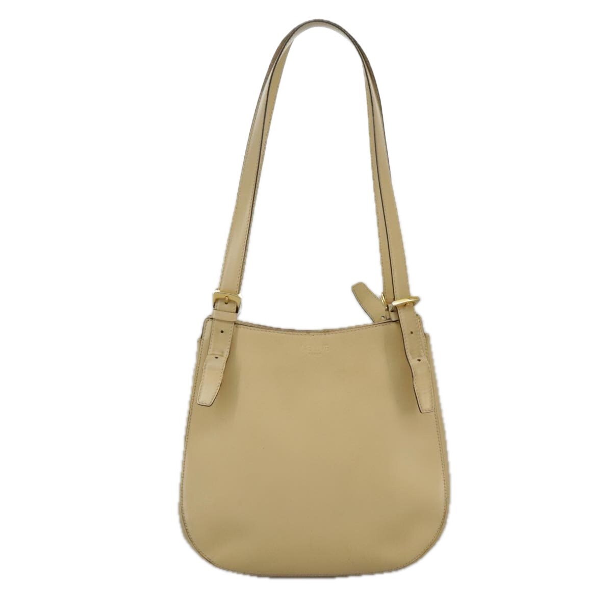 Celine Shoulder Bag – Beige Leather