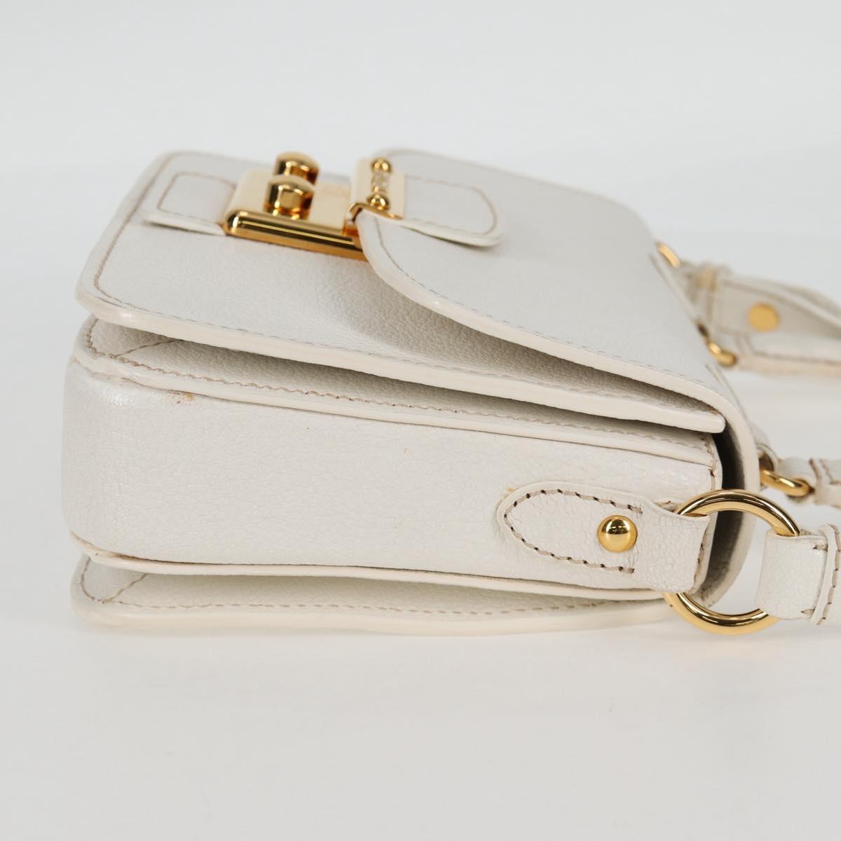 Miu Miu Bag – White Leather