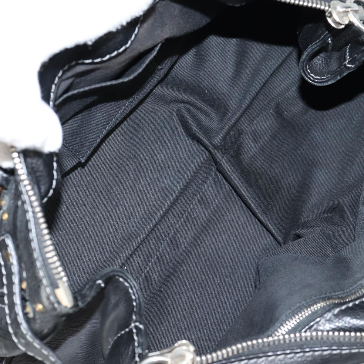 Chloe Paddington Bag - Black Leather