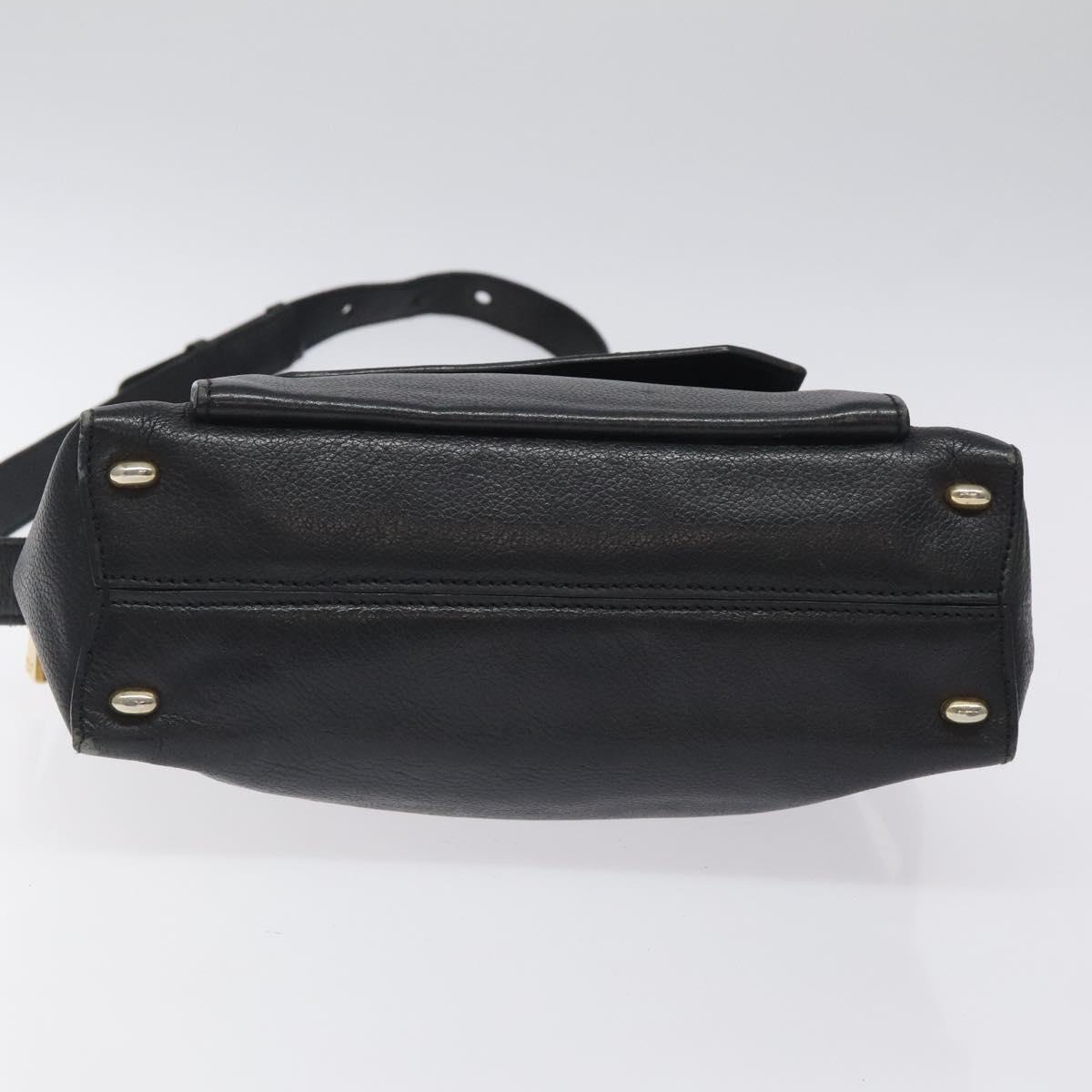 Celine Shoulder Bag – Black Leather