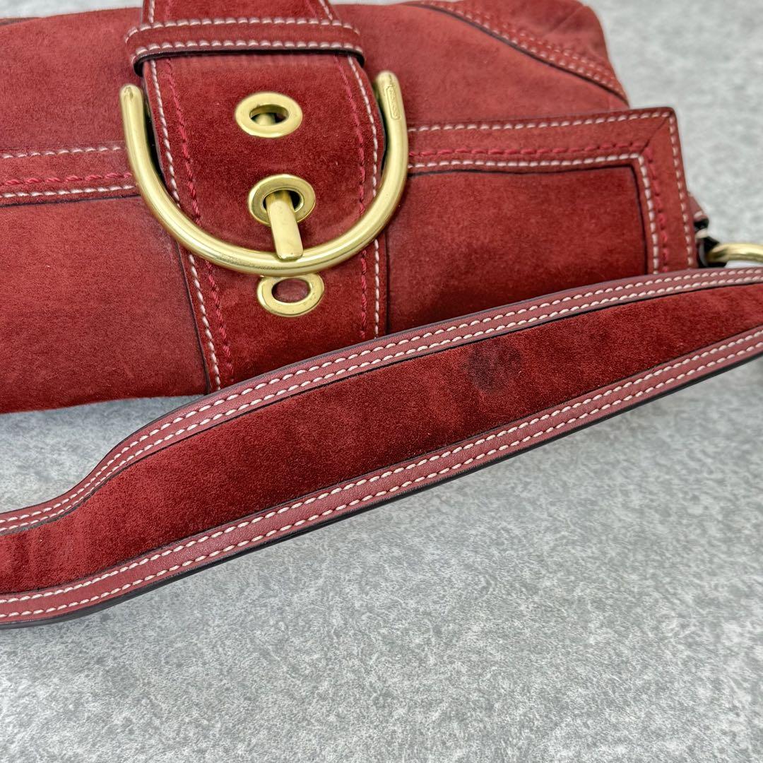 COACH SUEDE SHOULDER BAG - Brands Select