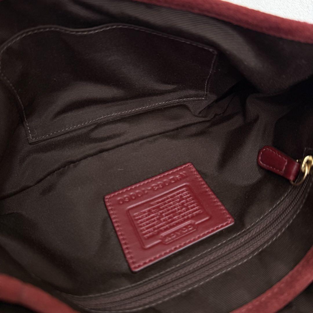 COACH SUEDE SHOULDER BAG - Brands Select