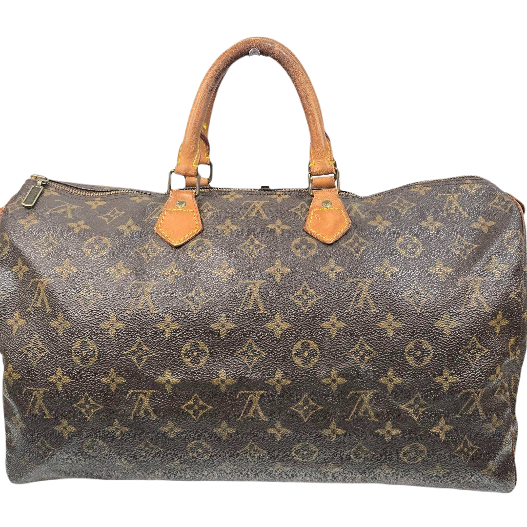 LOUIS VUITTON SPEEDY 40 BAG MONOGRAM CANVAS