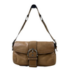 COACH SHOULDER BAG BROWN LEATHER