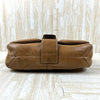 COACH SHOULDER BAG BROWN LEATHER