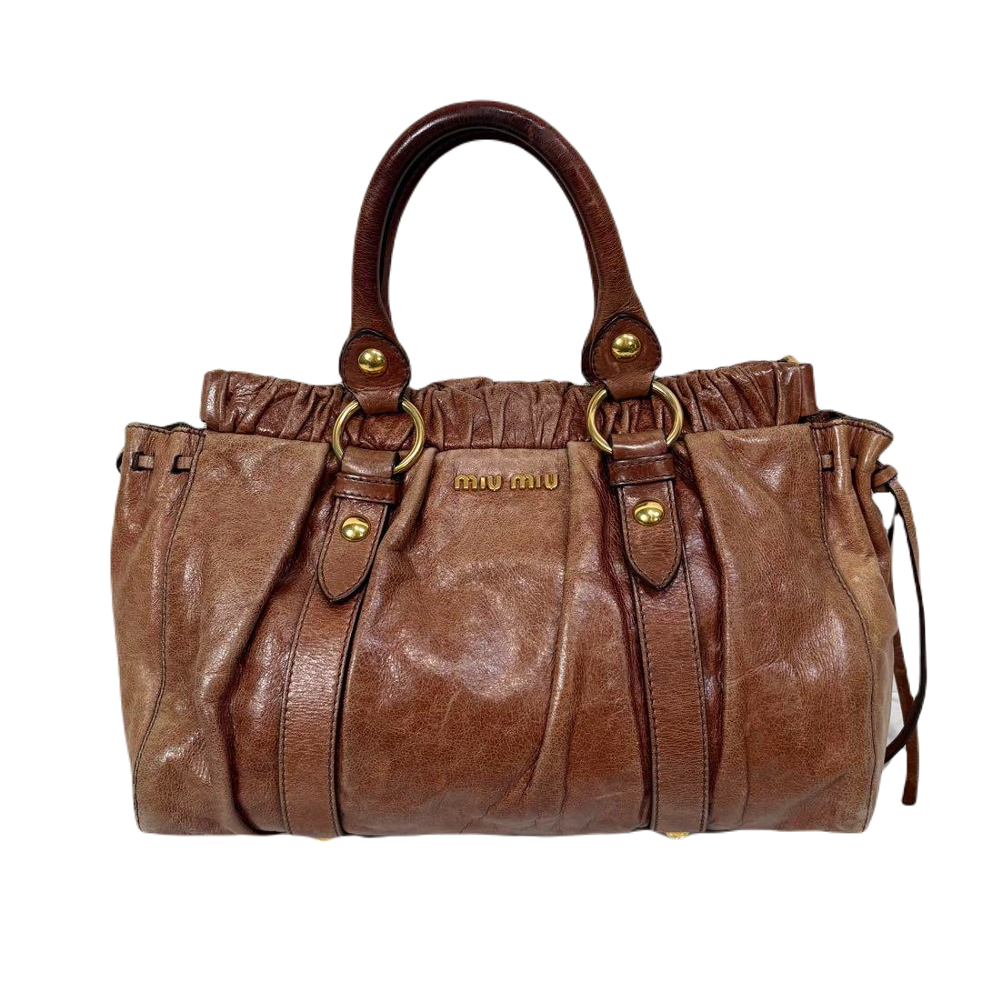 MIU MIU VITELLO LUX BAG