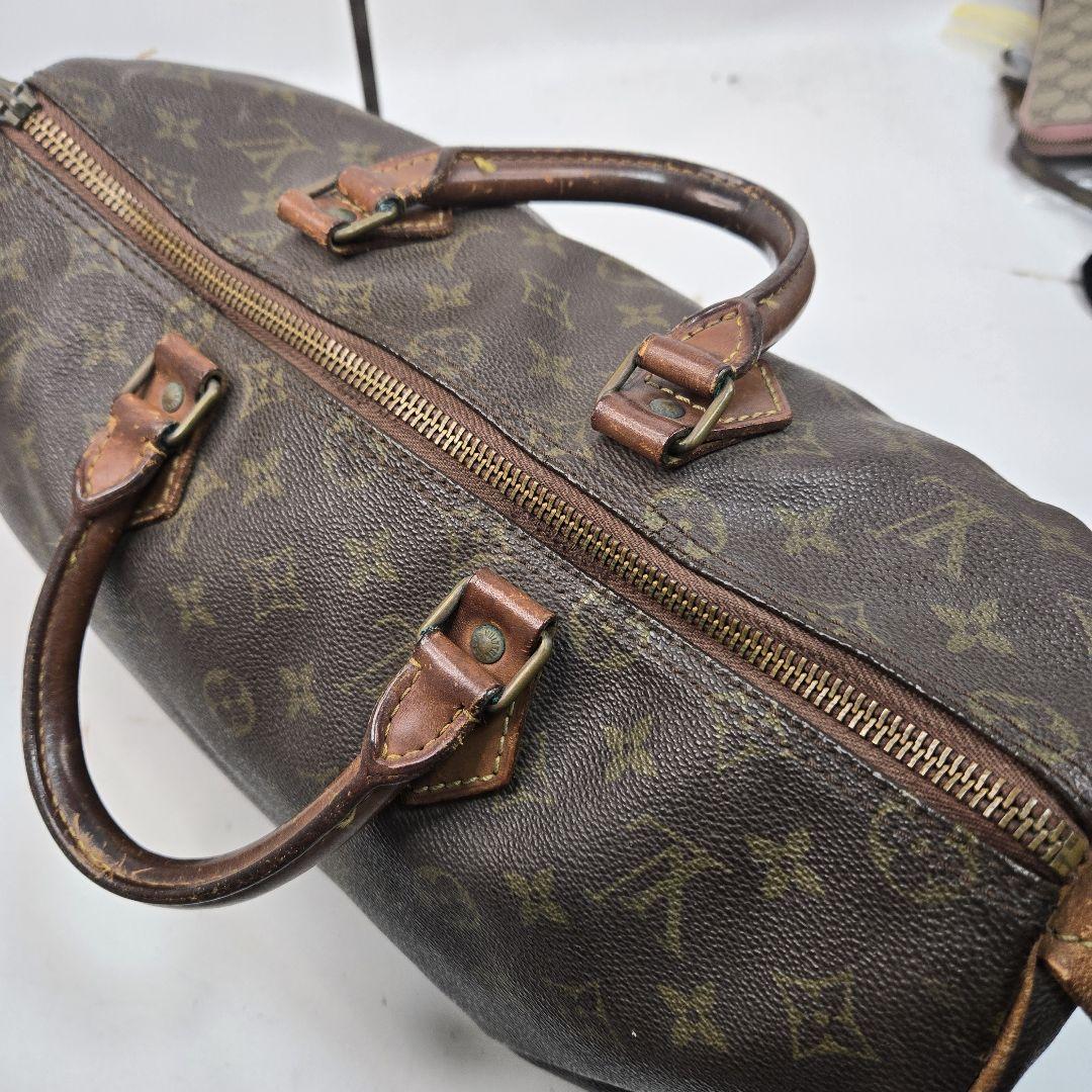 LOUIS VUITTON SPEEDY 35 BAG MONOGRAM CANVAS