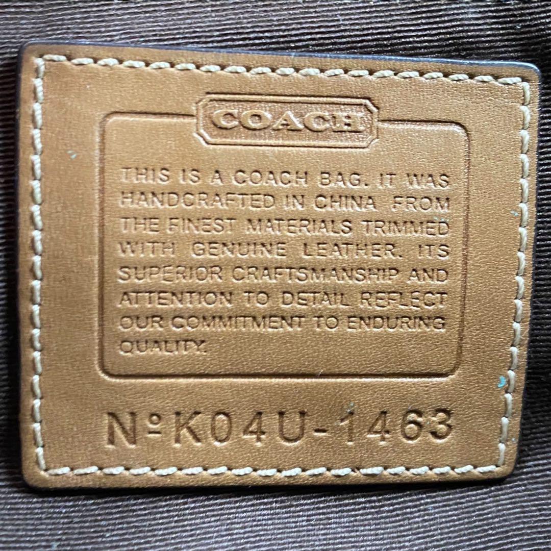 COACH SIGNATURE BAG