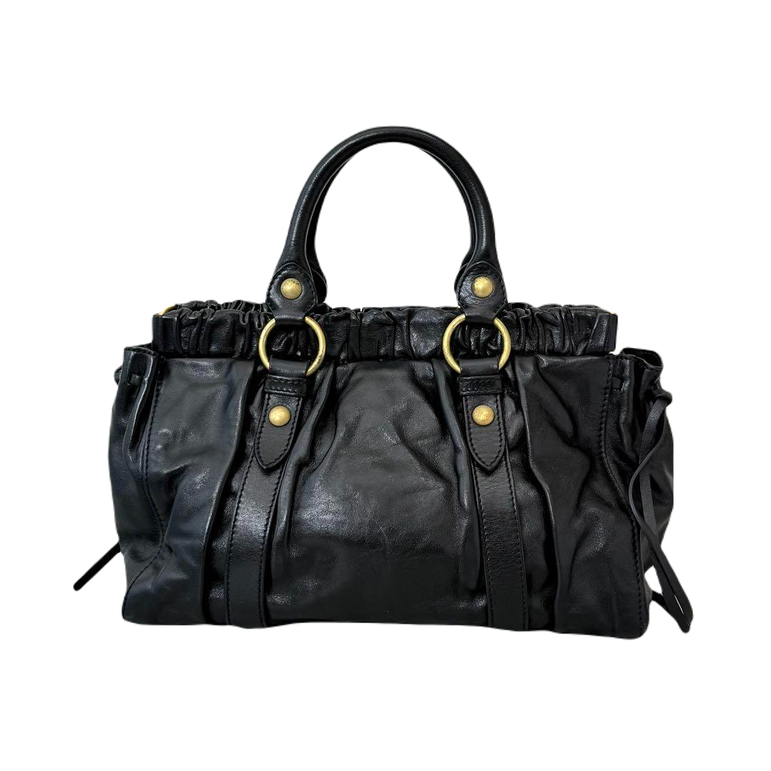 MIU MIU VITELLO LUX SHINE BAG