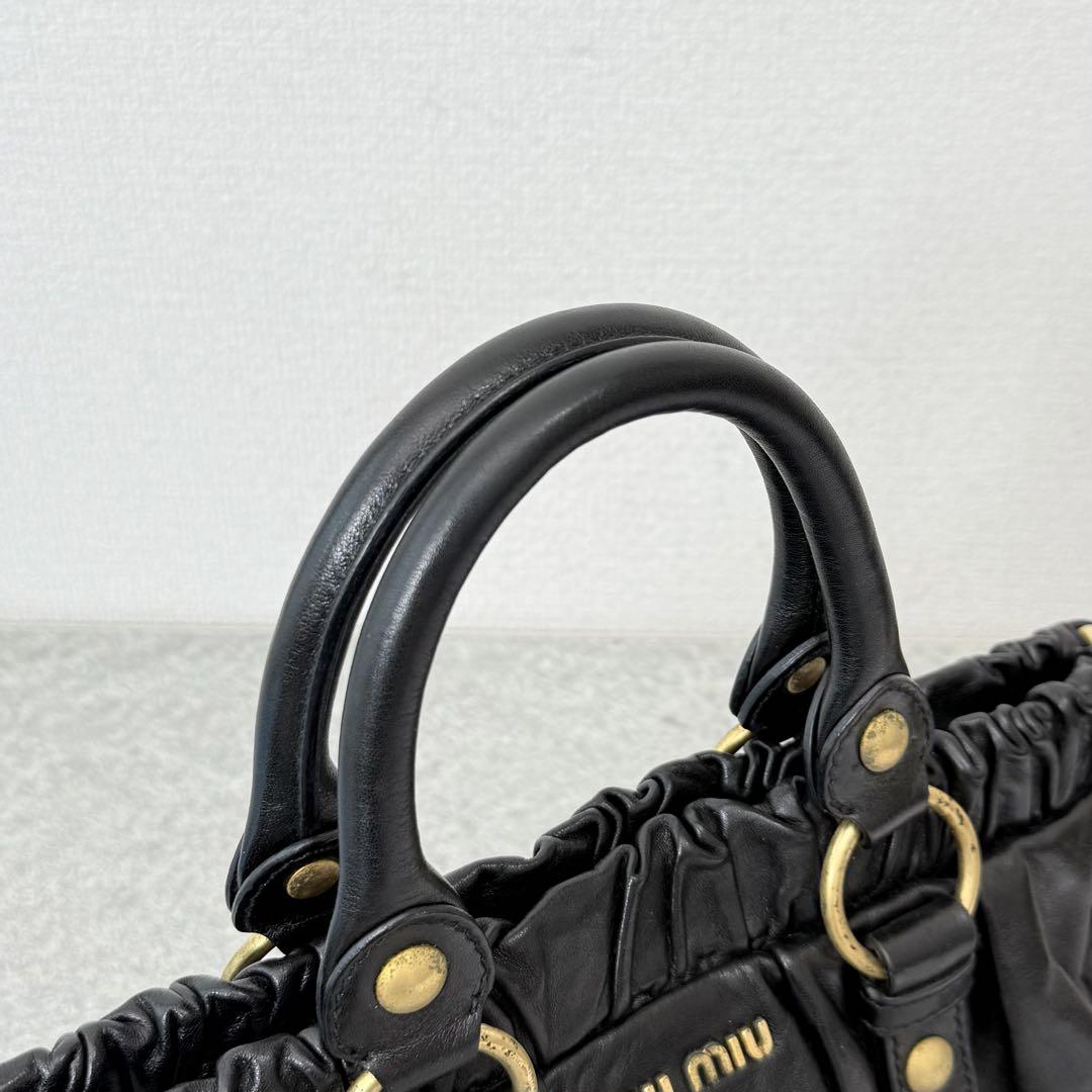 MIU MIU VITELLO LUX SHINE BAG