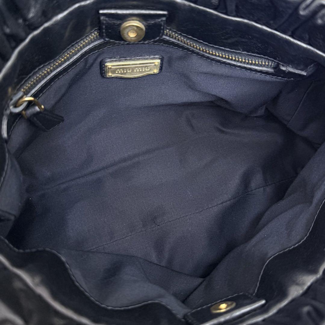 MIU MIU VITELLO LUX SHINE BAG
