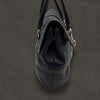 COACH BAG BLACK LEATHER - VINTAGE