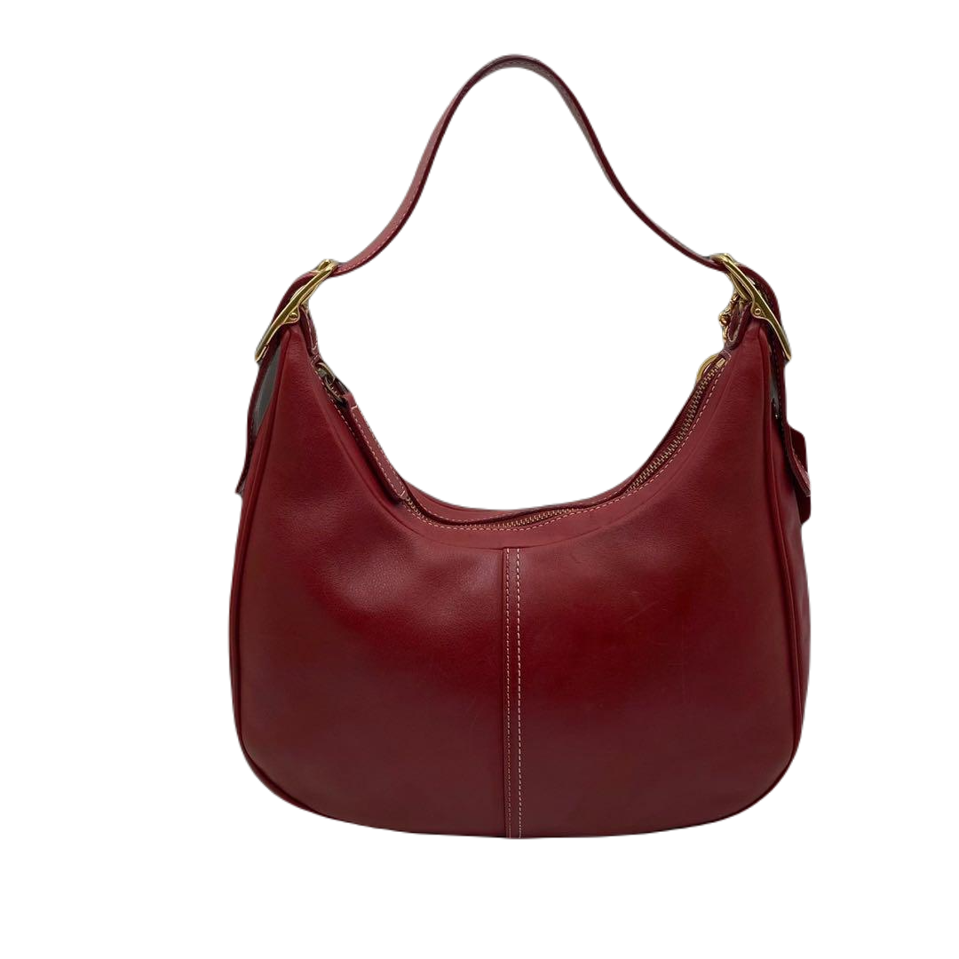 COACH BAG RED LEATHER