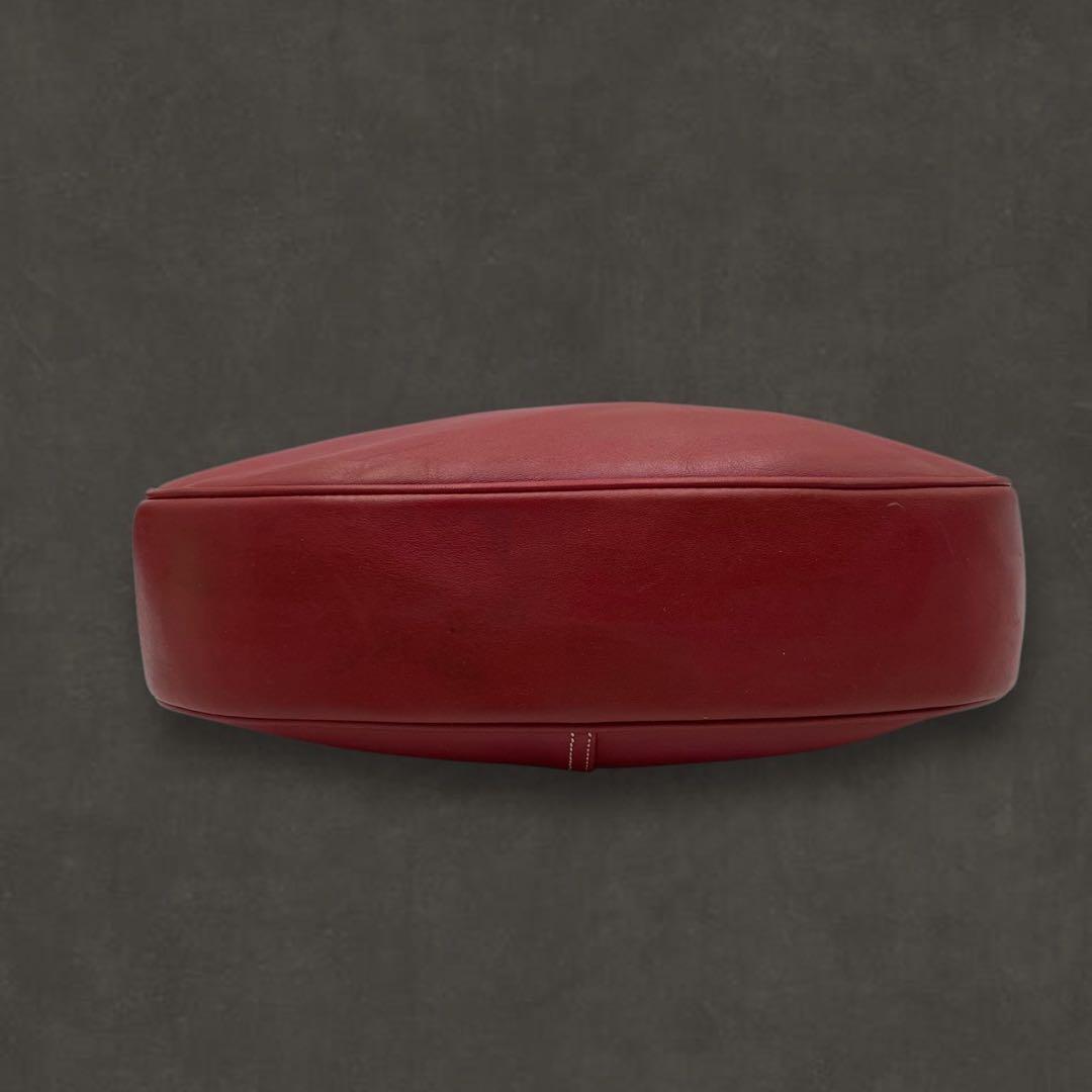 COACH BAG RED LEATHER