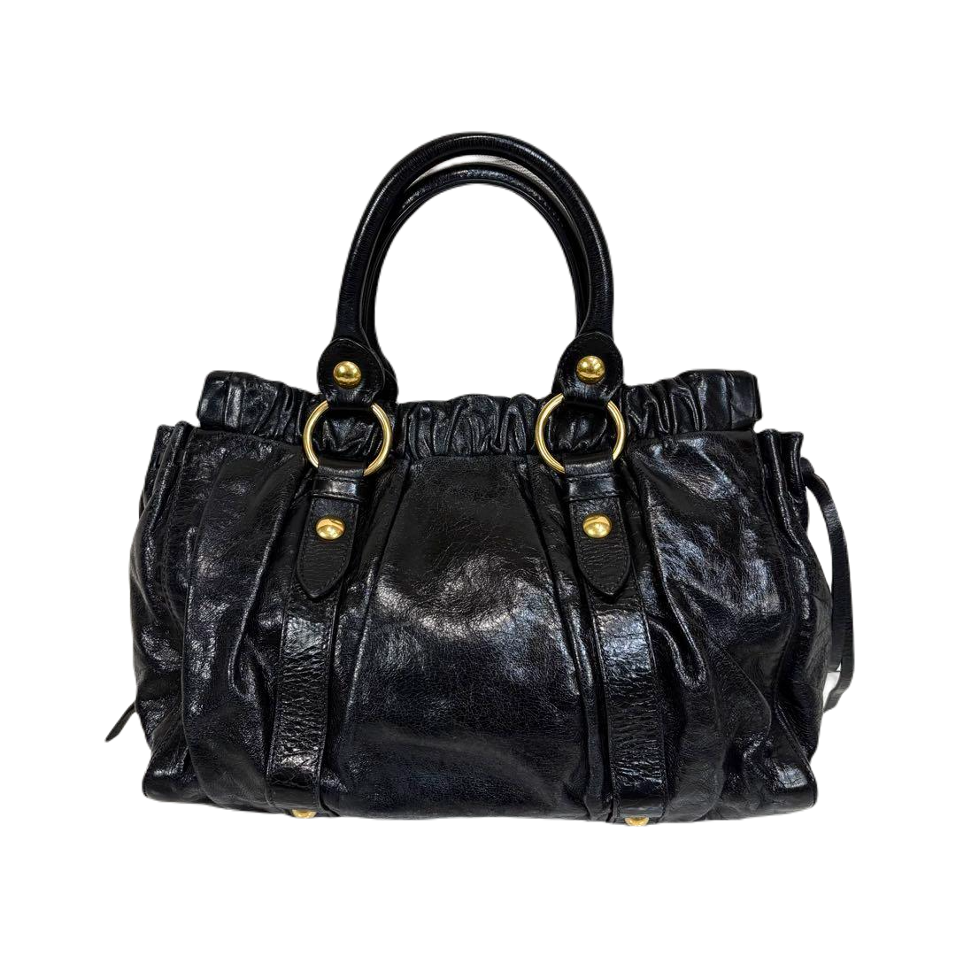 MIU MIU VITELLO LUX SHINE BAG