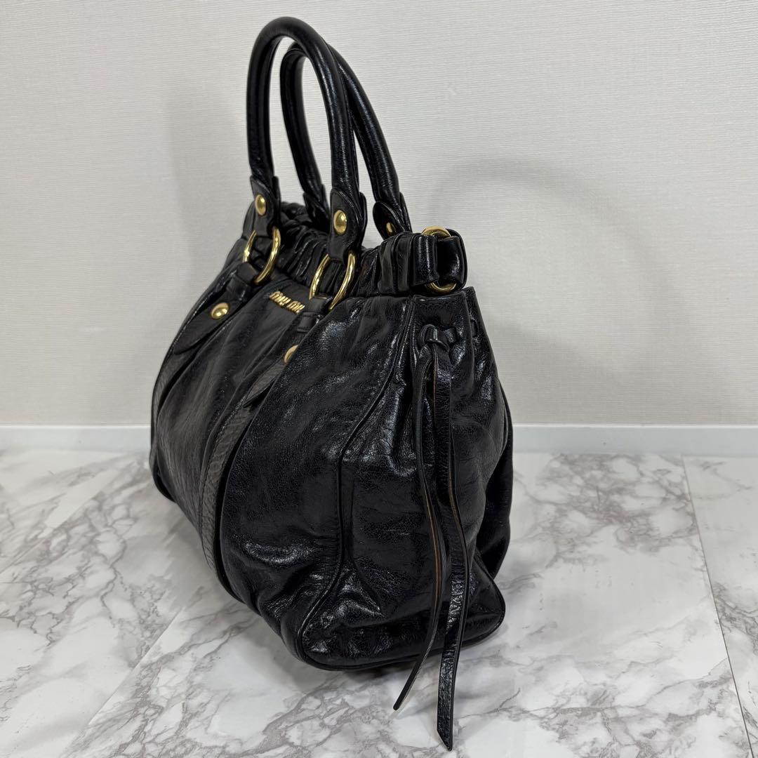 MIU MIU VITELLO LUX SHINE BAG