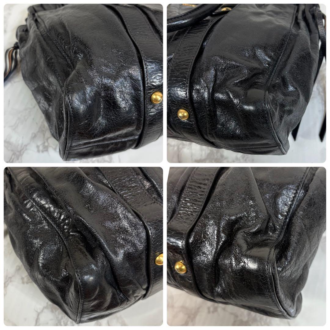 MIU MIU VITELLO LUX SHINE BAG