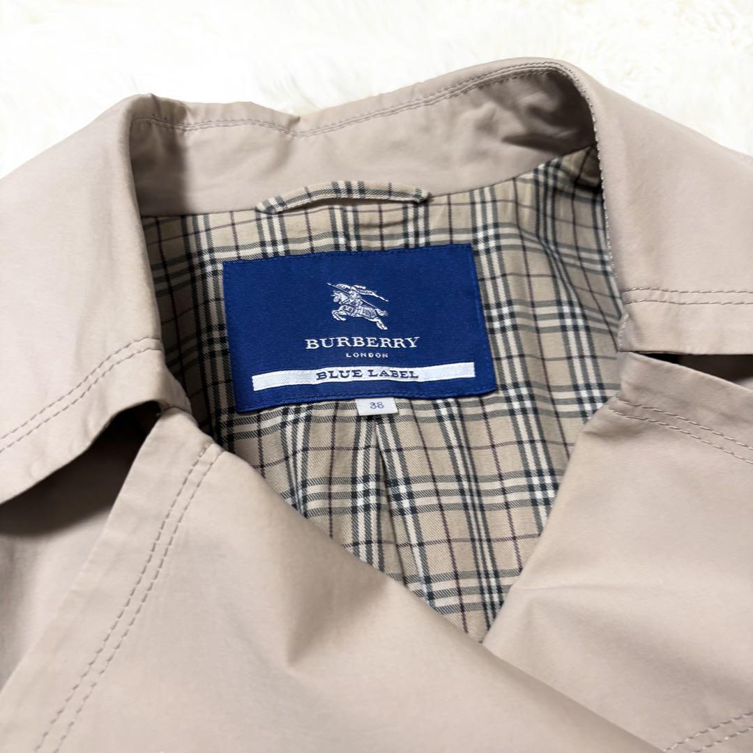 BURBERRY TRENCH COAT BLUE LABEL