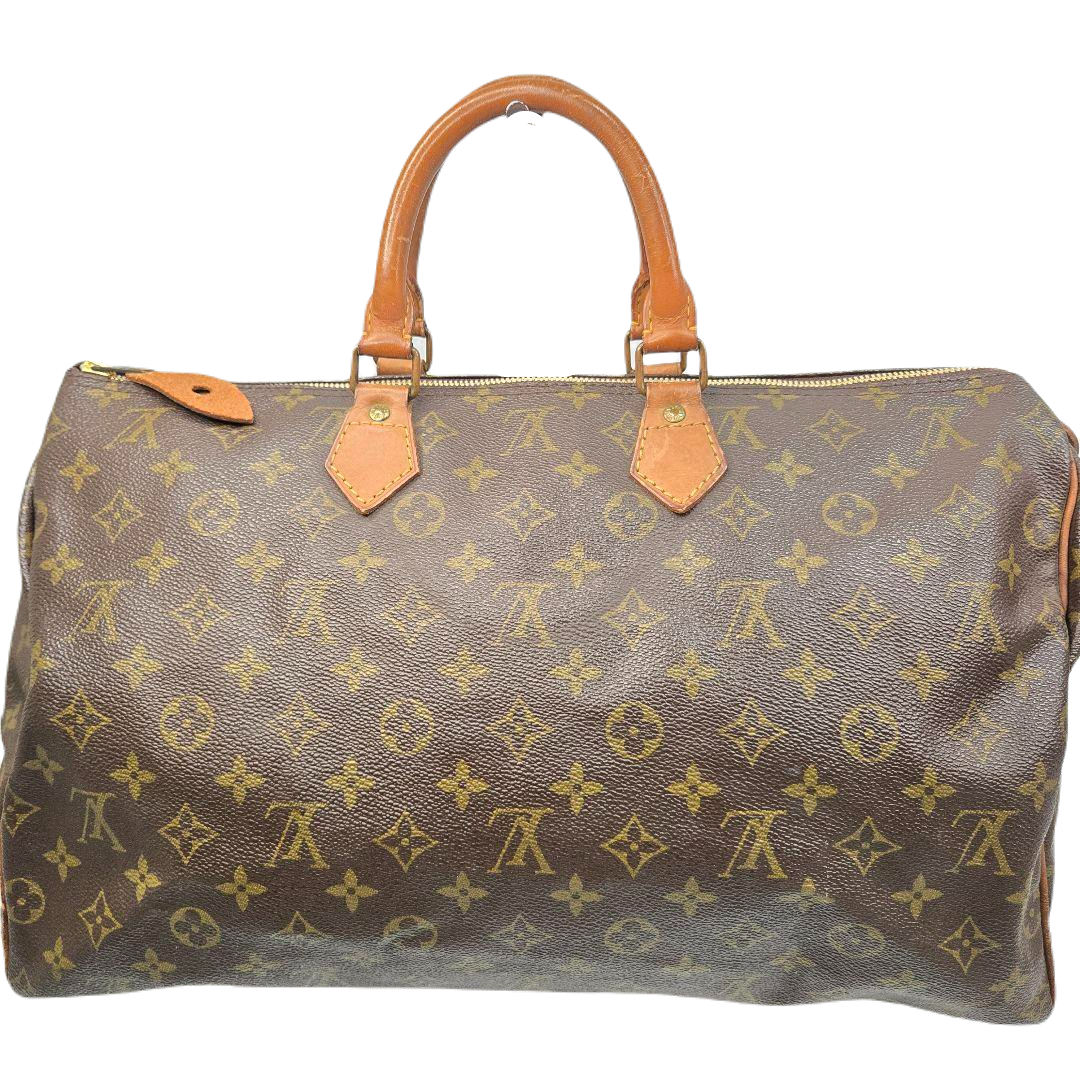 LOUIS VUITTON SPEEDY 40 BAG MONOGRAM CANVAS