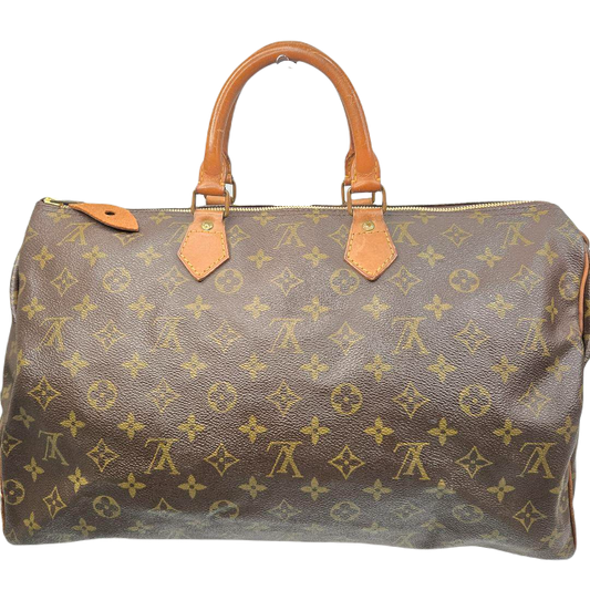 LOUIS VUITTON SPEEDY 40 BAG MONOGRAM CANVAS