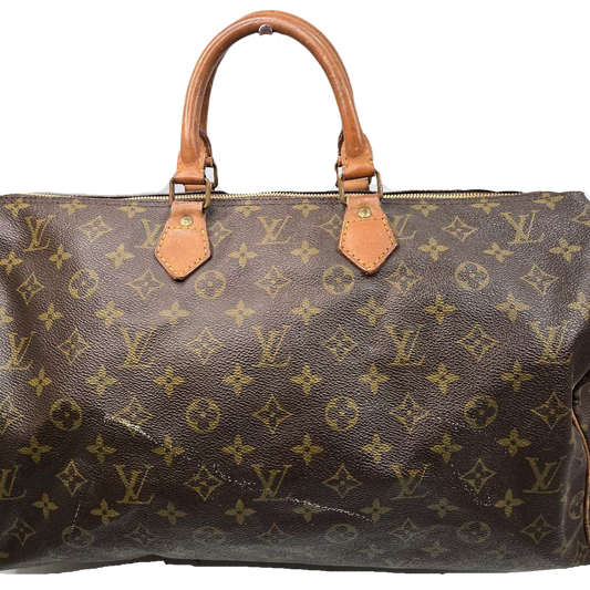 LOUIS VUITTON SPEEDY 40 BAG MONOGRAM CANVAS