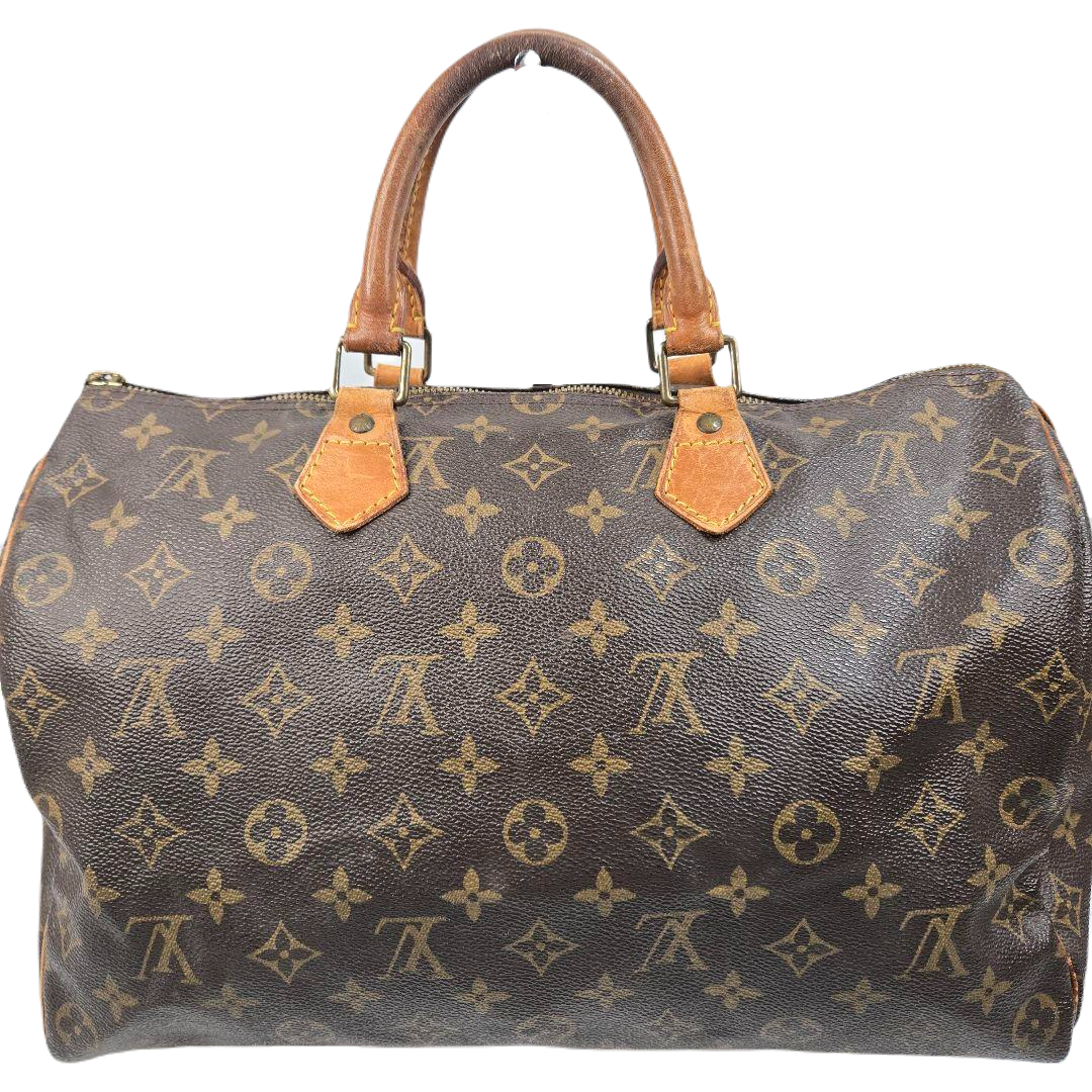 LOUIS VUITTON SPEEDY 35 BAG MONOGRAM CANVAS
