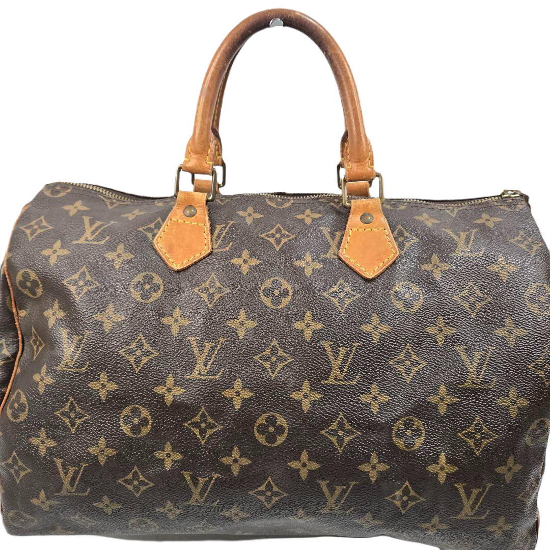 LOUIS VUITTON SPEEDY 35 BAG MONOGRAM CANVAS