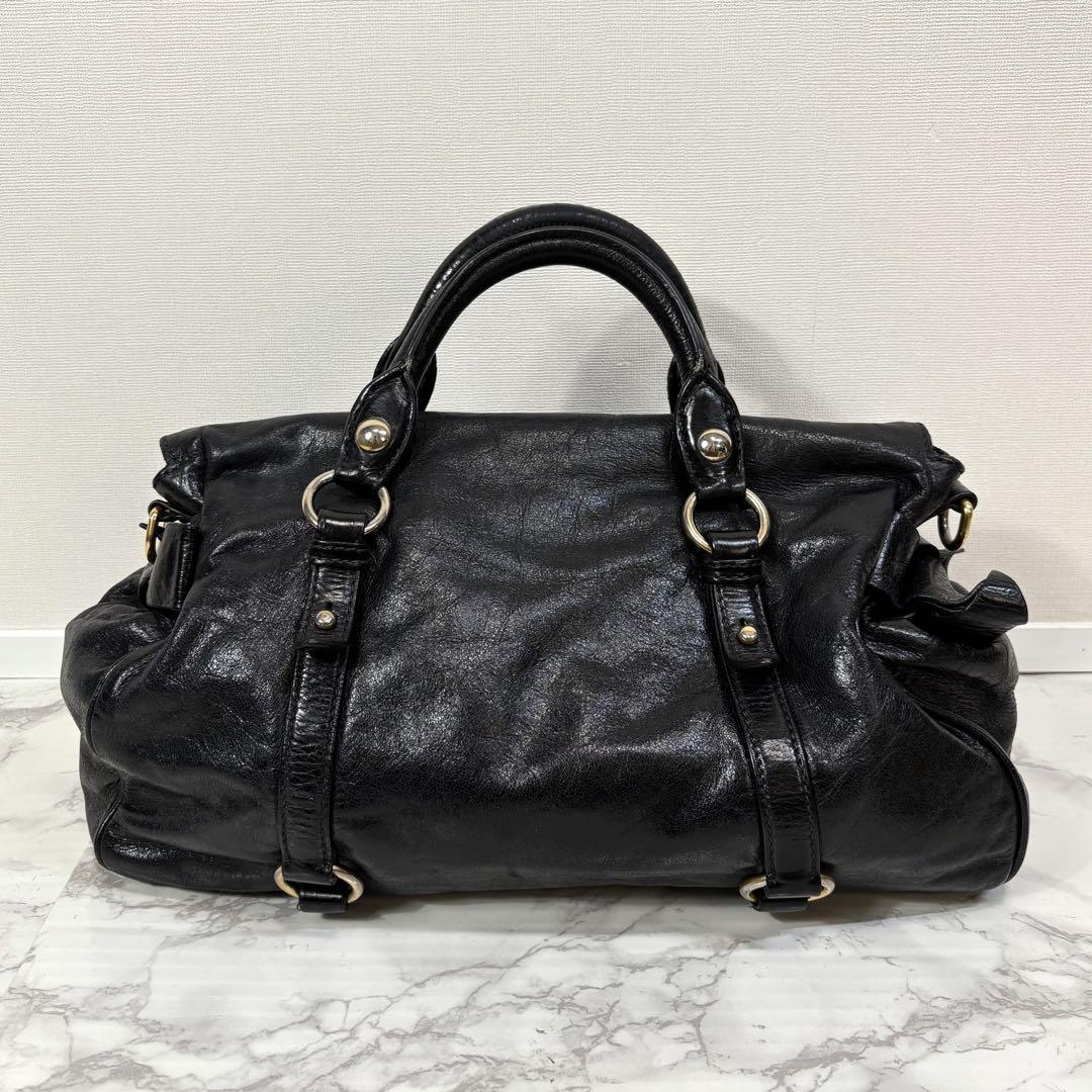 MIU MIU VITELLO LUX BOW BAG