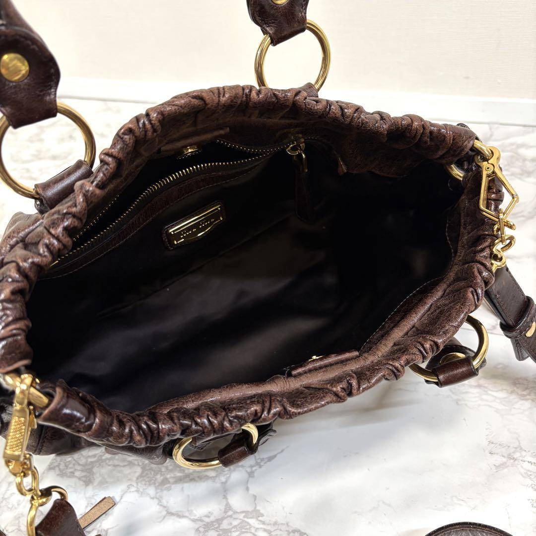 MIU MIU VITELLO LUX BAG