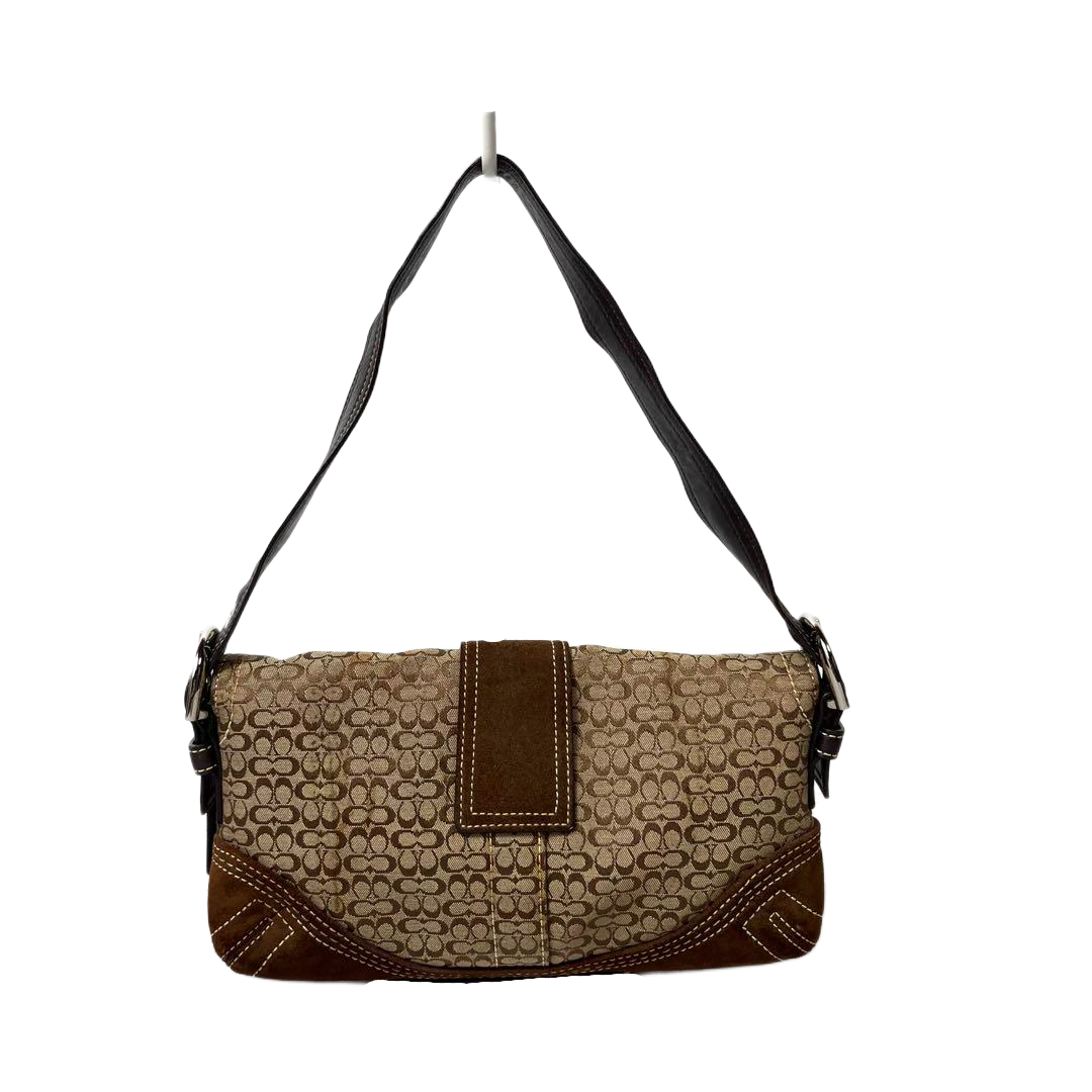 VINTAGE COACH MINI SIGNATURE BAG