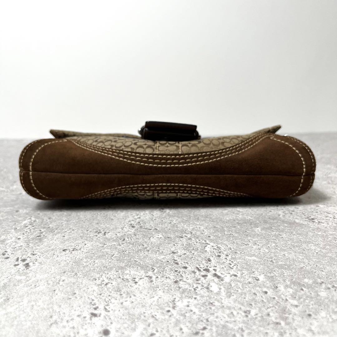 VINTAGE COACH MINI SIGNATURE BAG