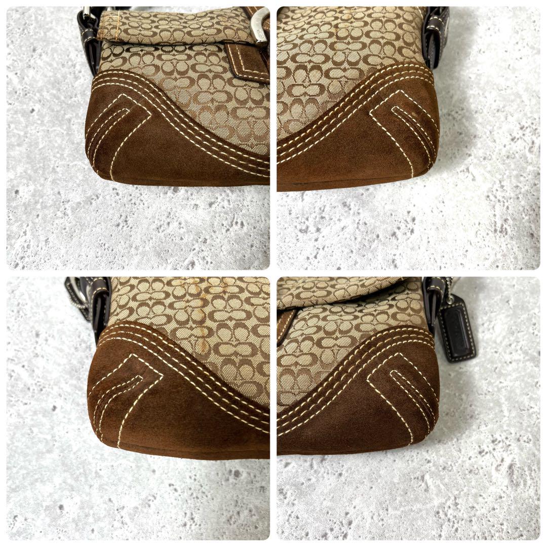 VINTAGE COACH MINI SIGNATURE BAG