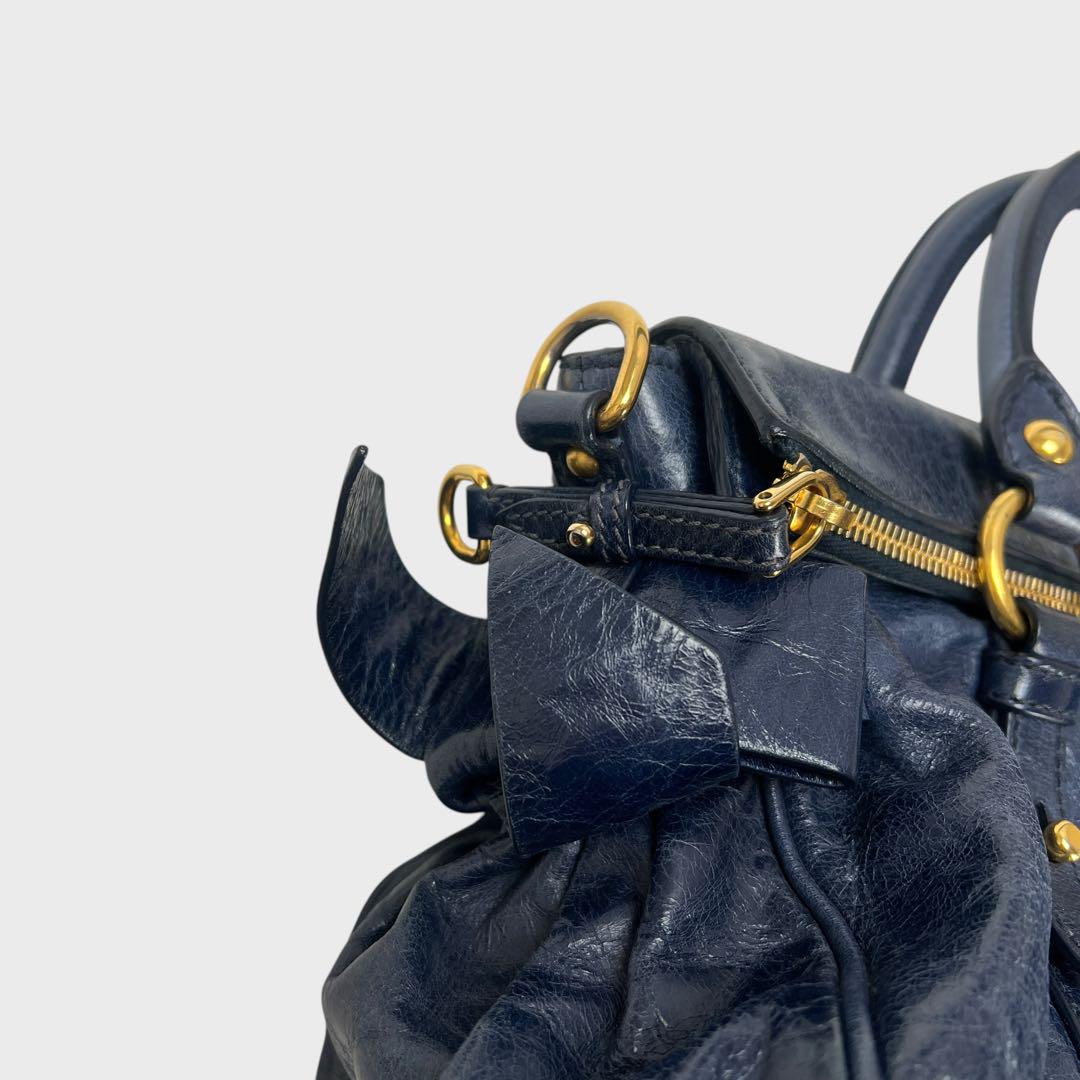 MIU MIU VILETTO LUX BOW BAG - VINTAGE