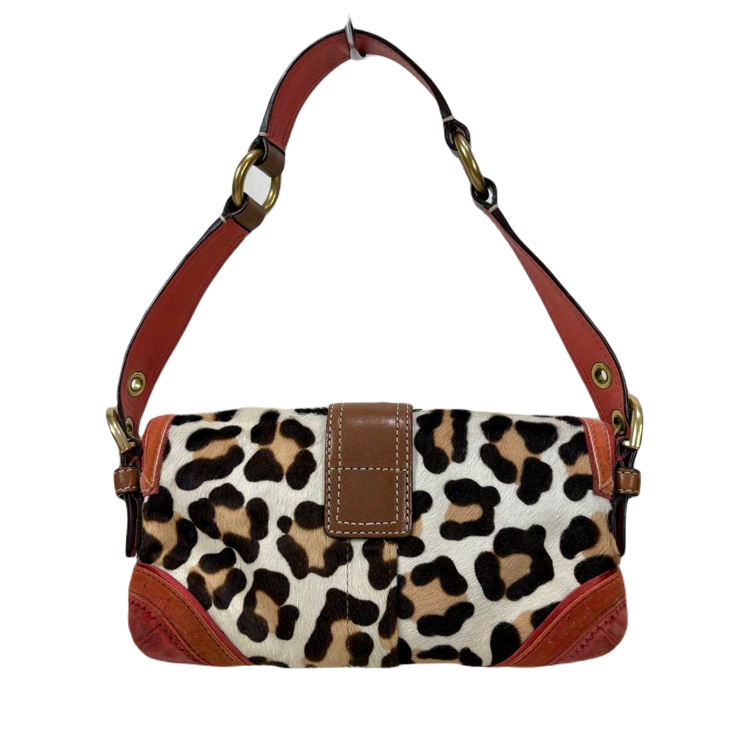 COACH LEOPARD SHOULDER BAG