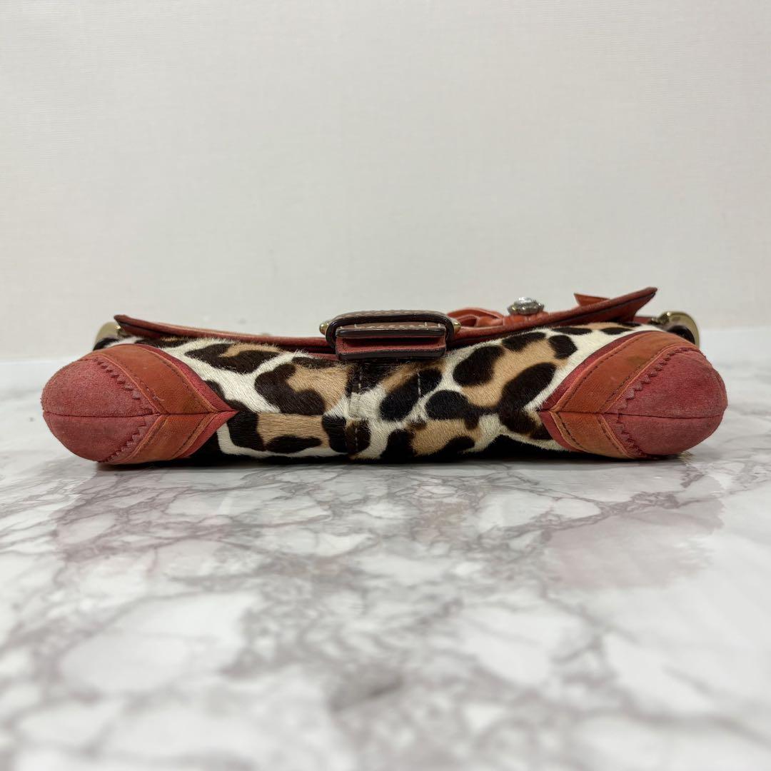 COACH LEOPARD SHOULDER BAG